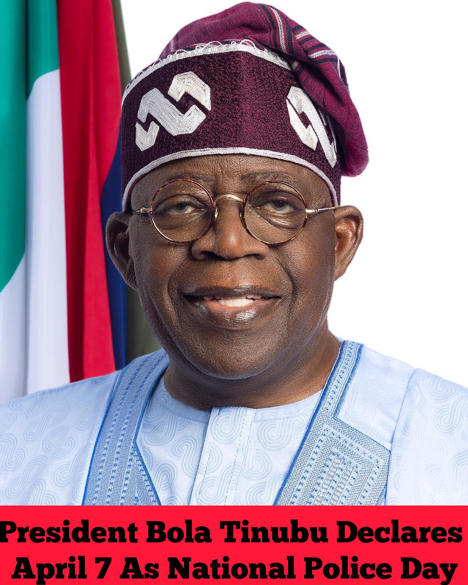 President Bola Tinubu Declares April 7 As National Police Day