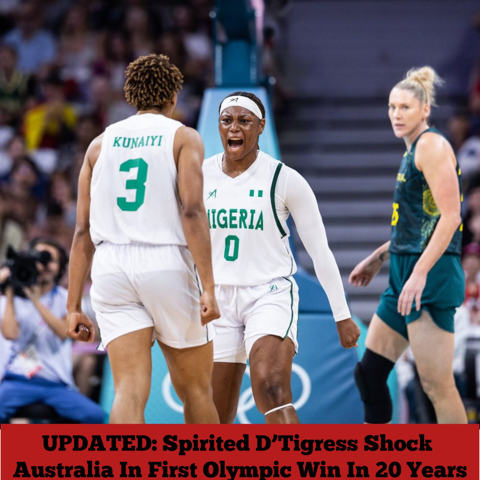 UPDATED: Spirited D’Tigress Shock Australia In First Olympic Win In 20 Years