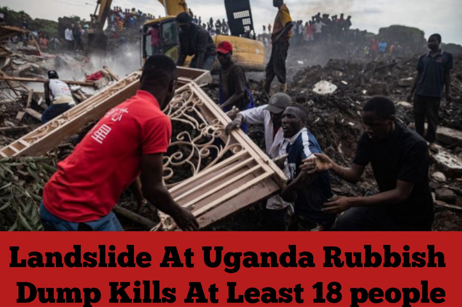 Landslide At Uganda Rubbish Dump Kills At Least 18 People