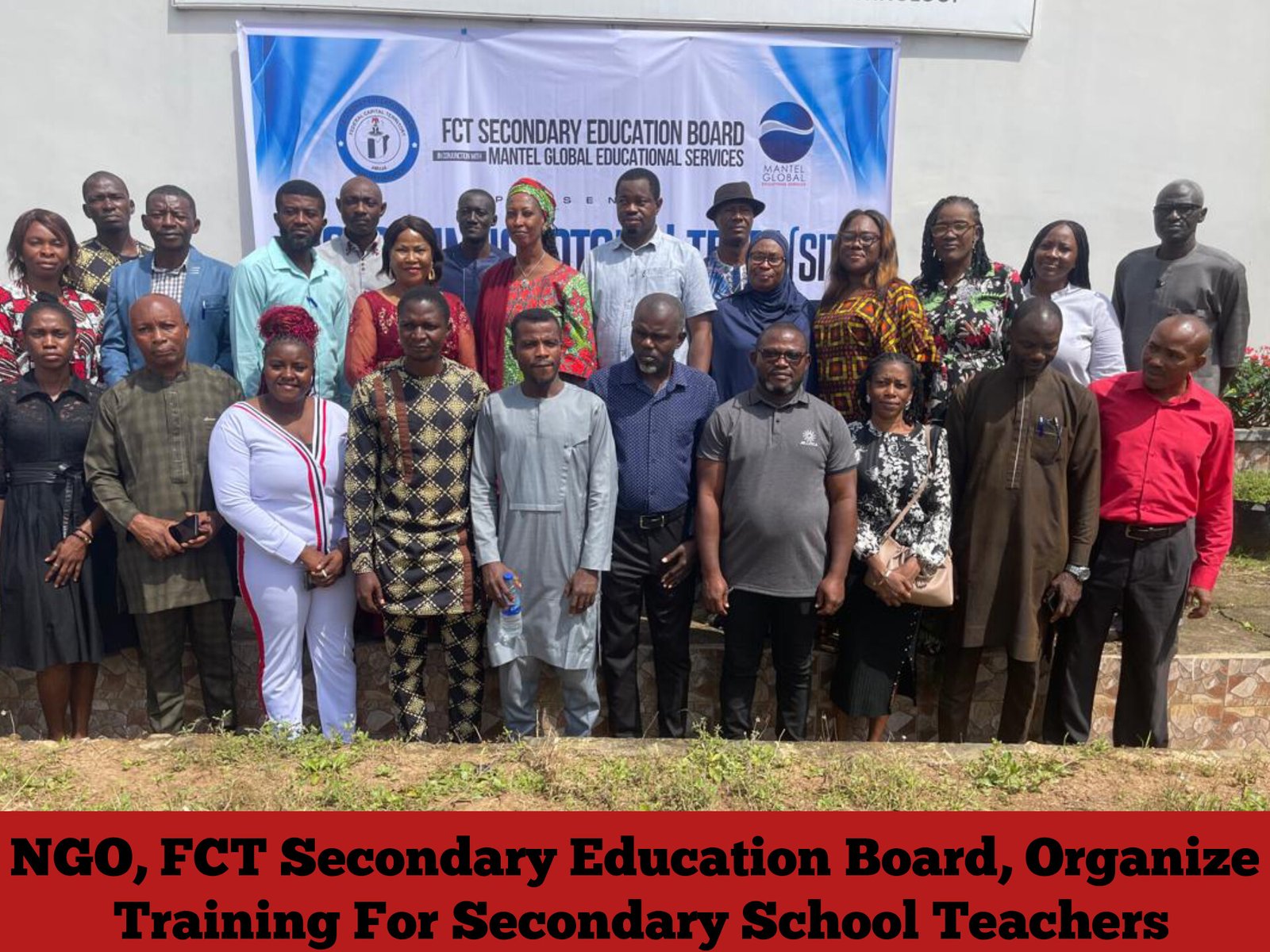 NGO, FCT Secondary Education Board, Organize Training For Secondary School Teachers