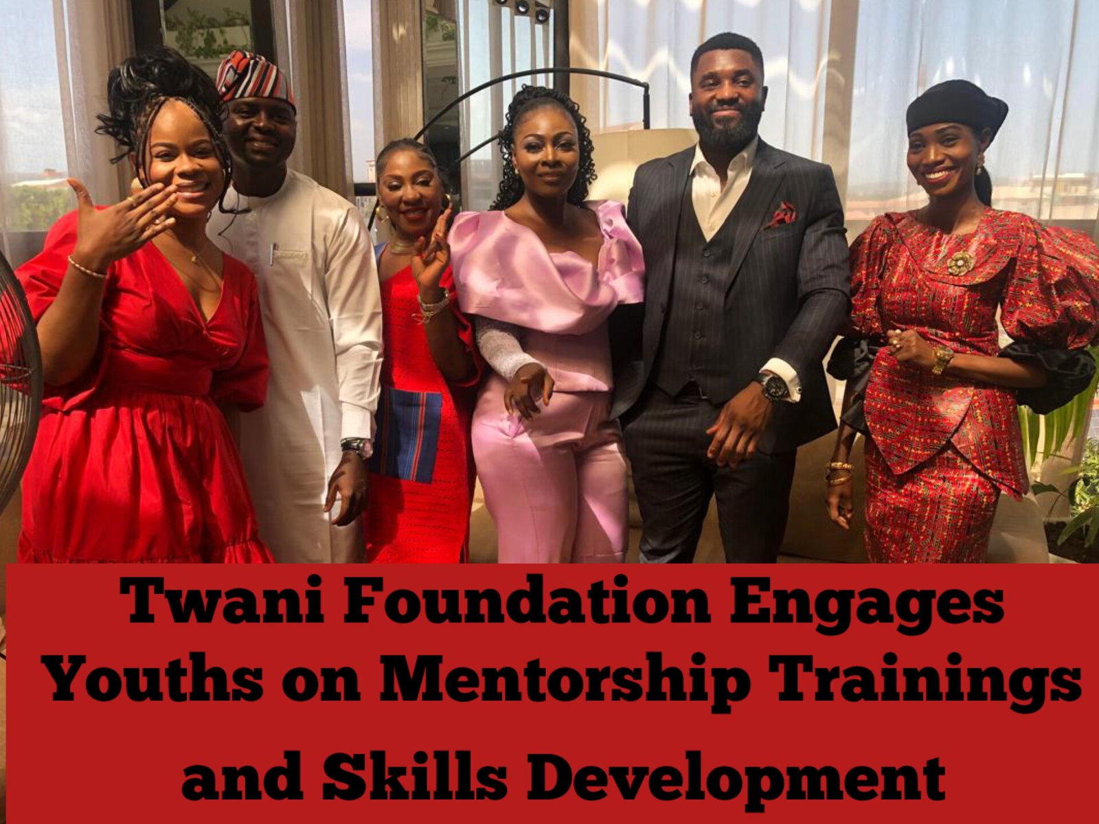 Twani Foundation Engages Youths on Mentorship Trainings and Skills Development