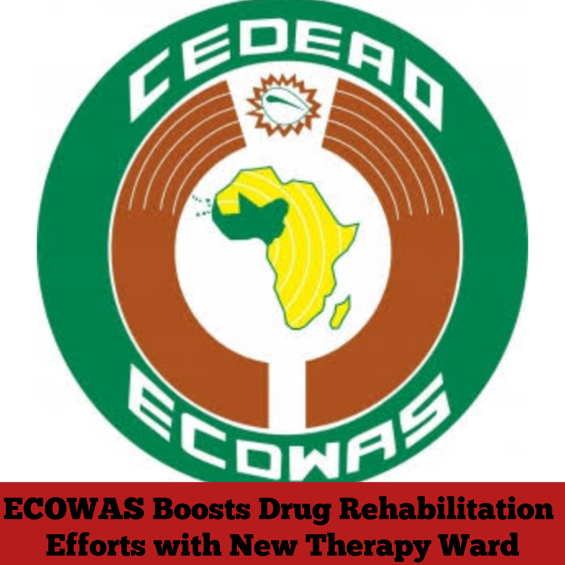ECOWAS Boosts Drug Rehabilitation Efforts with New Therapy Ward
