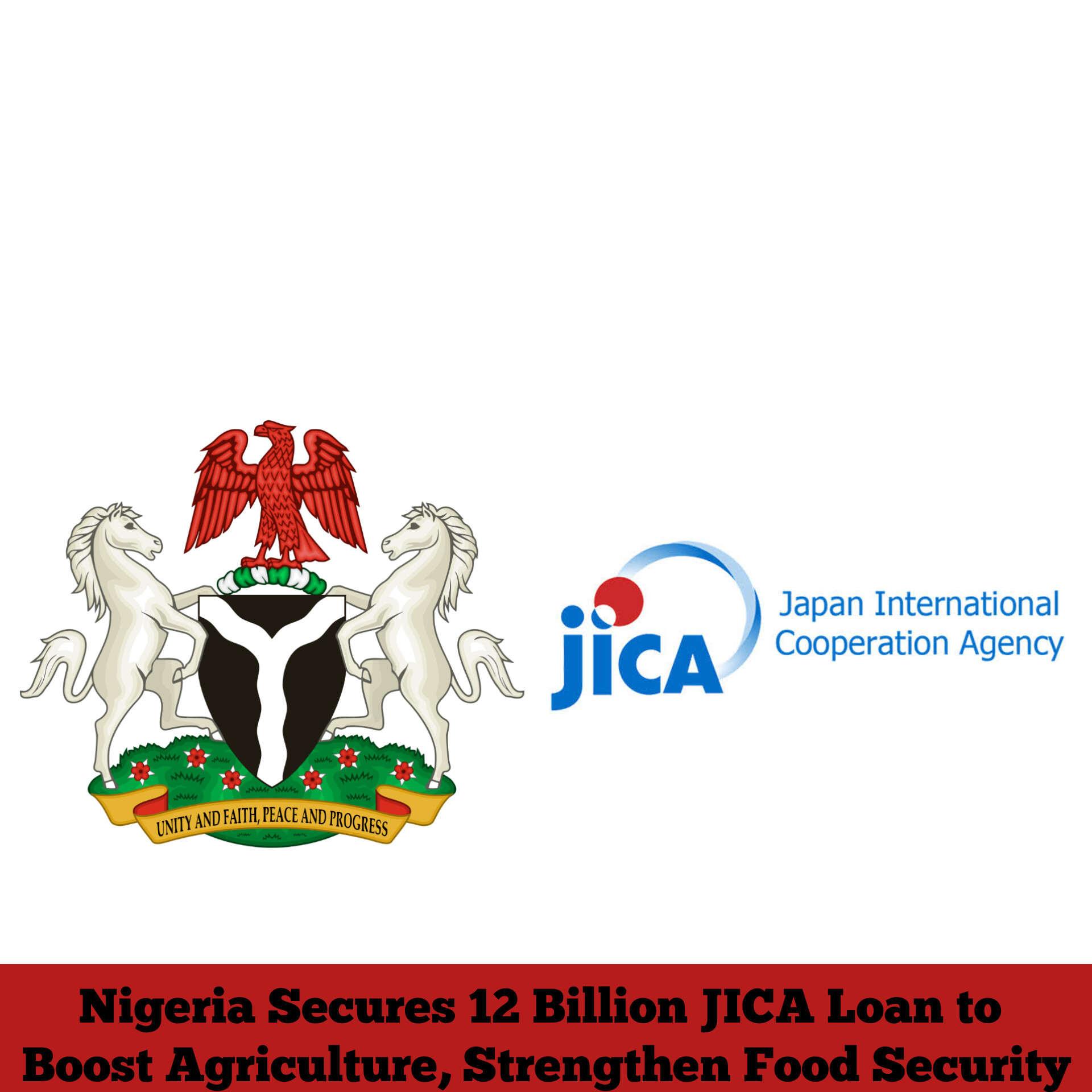 Nigeria Secures 12 Billion JICA Loan to Boost Agriculture, Strengthen Food Security