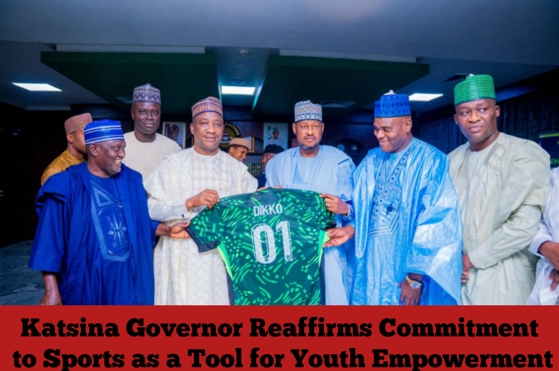 Katsina Governor Reaffirms Commitment to Sports as a Tool for Youth Empowerment