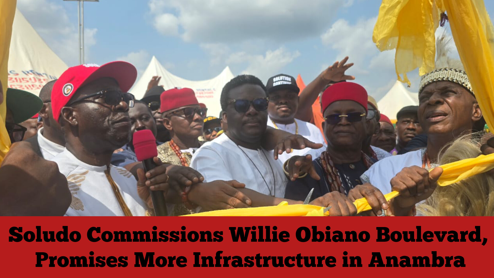 Soludo Commissions 5.2 KM Boulevard, Promises More Infrastructure in Anambra, Nigeria