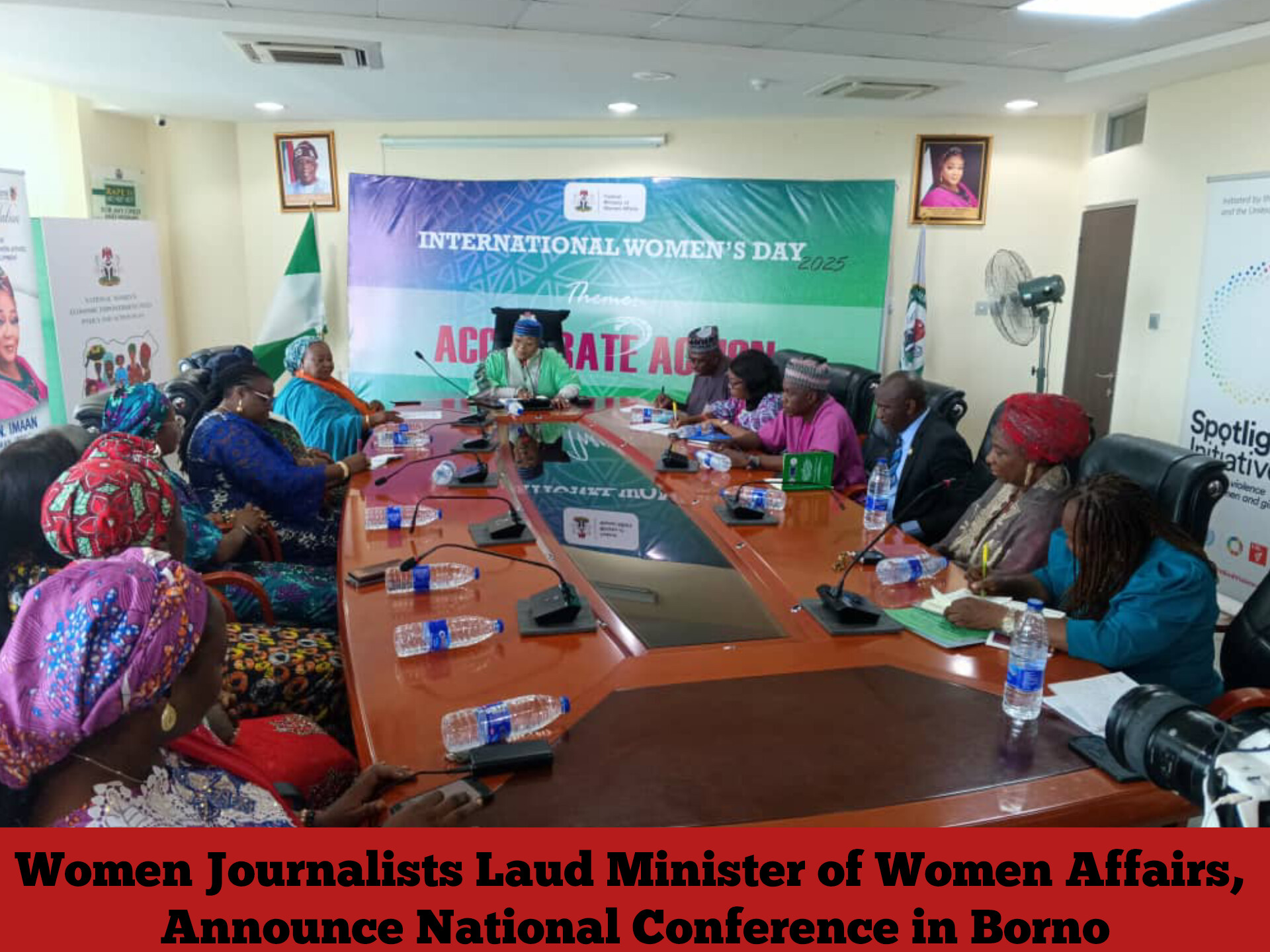 Women Journalists Laud Minister of Women Affairs, Announce National Conference in Borno