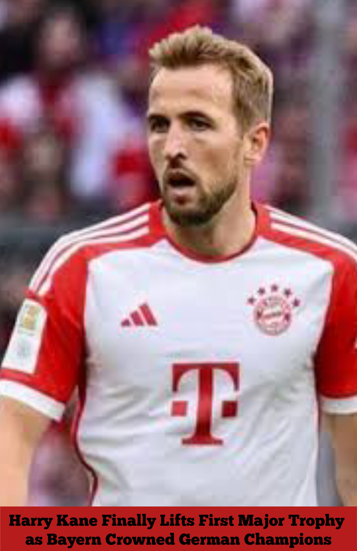 Harry Kane Finally Lifts First Major Trophy as Bayern Crowned German Champions