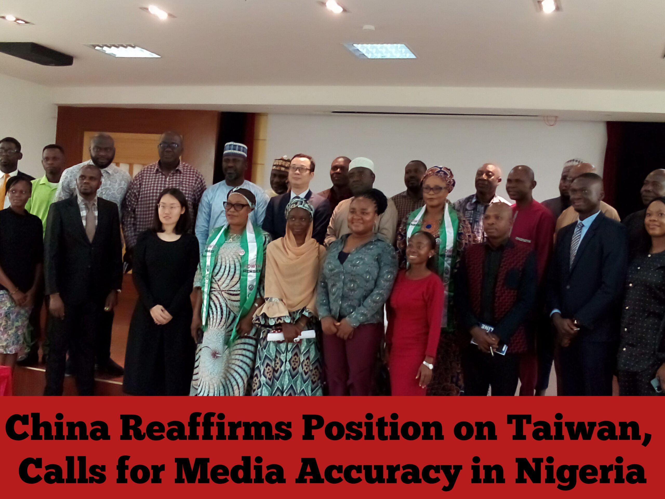 China Reaffirms Position on Taiwan, Calls for Media Accuracy in Nigeria