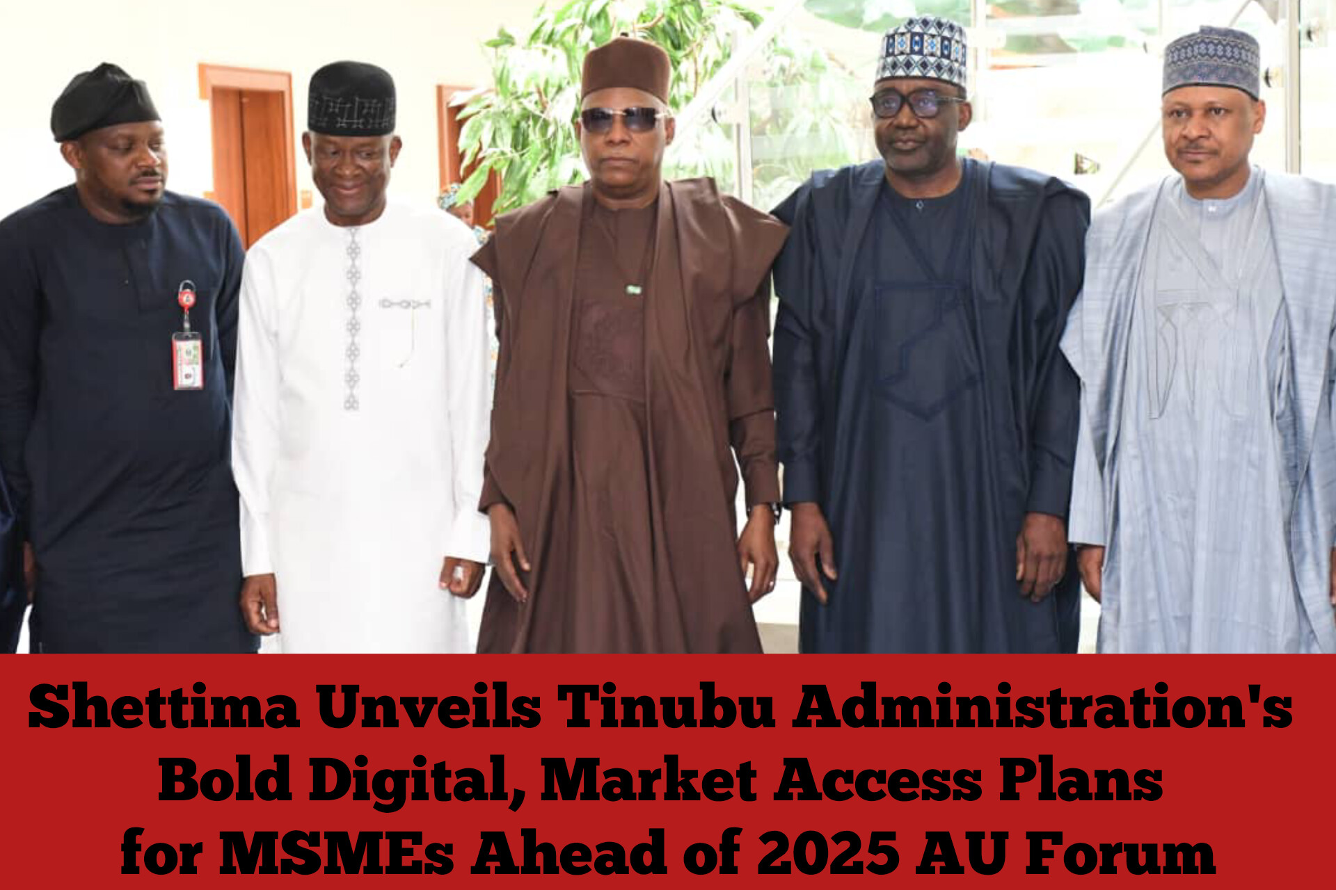 Shettima Unveils Tinubu Administration's Bold Digital, Market Access Plans for MSMEs Ahead of 2025 AU Forum