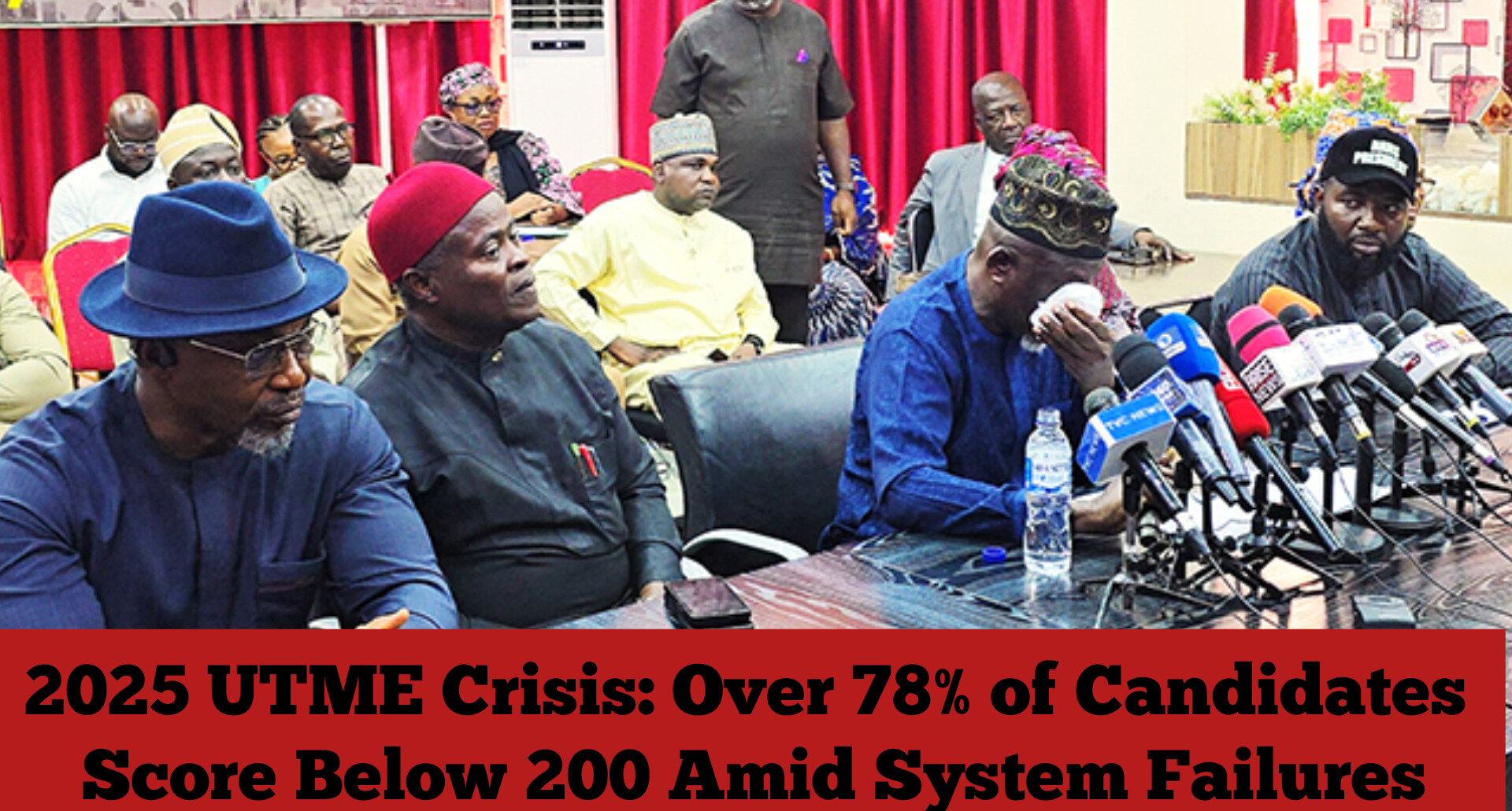 2025 UTME Crisis: Over 78% of Candidates Score Below 200 Amid System Failures