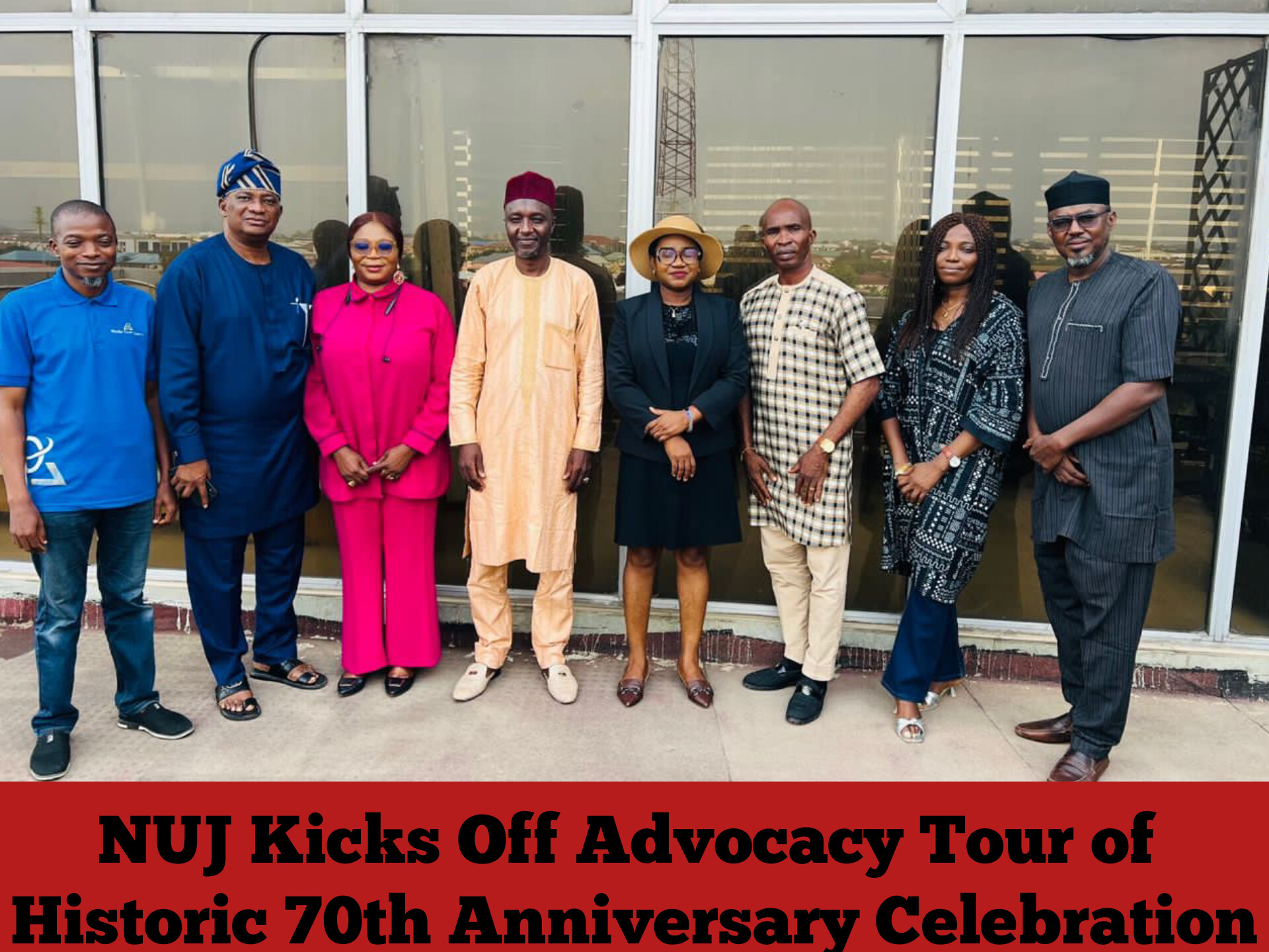 NUJ Kicks Off Advocacy Tour of Historic 70th Anniversary Celebration