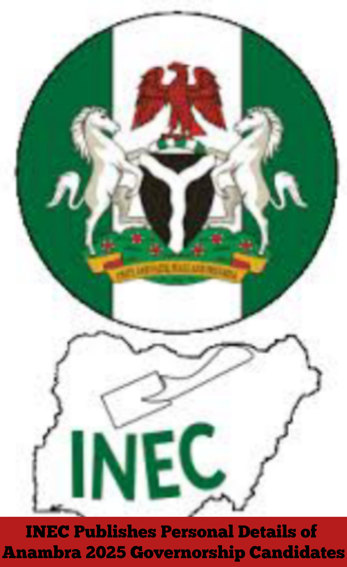 INEC Publishes Personal Details of Anambra 2025 Governorship Candidates