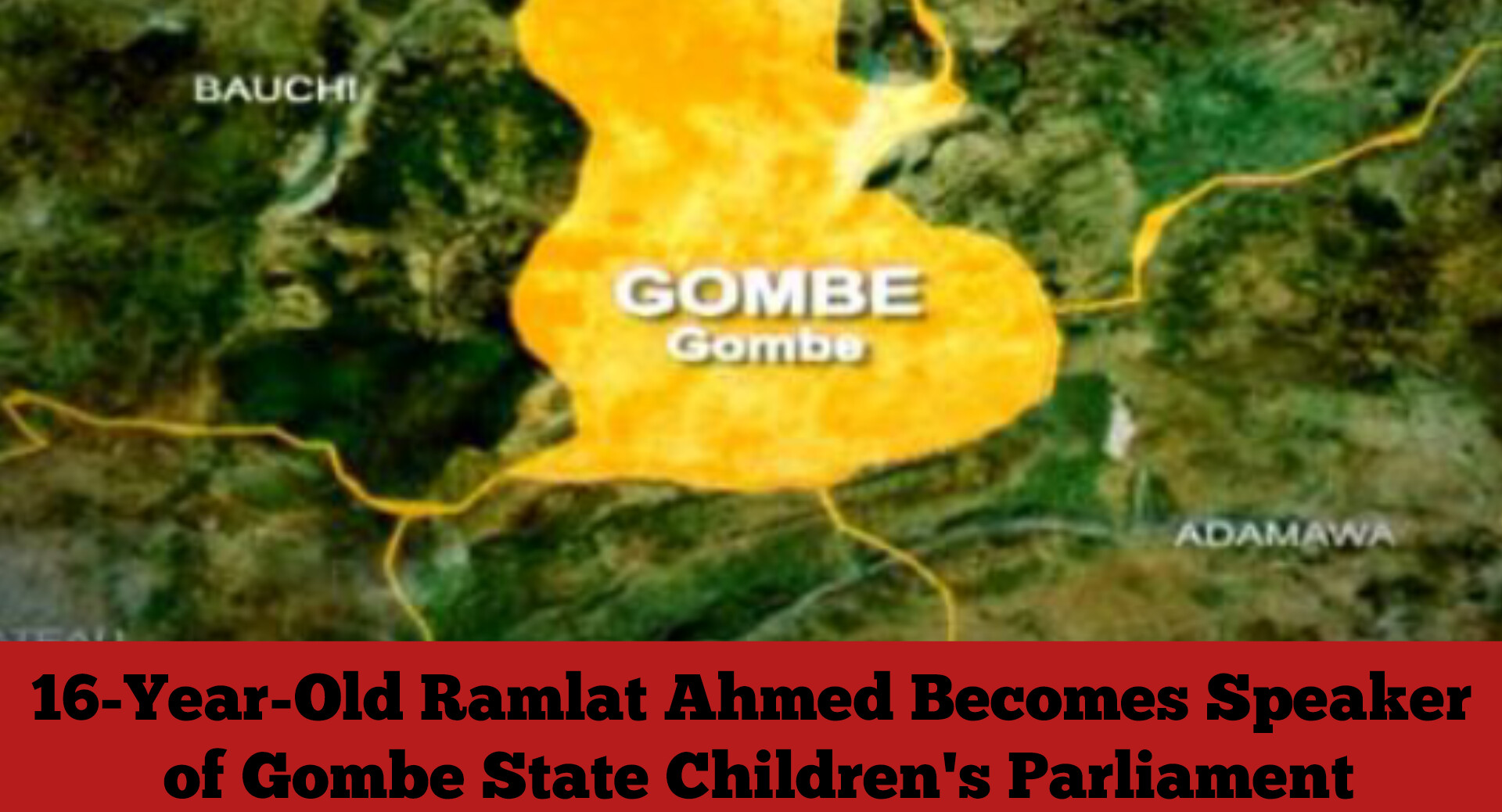 16-Year-Old Ramlat Ahmed Becomes Speaker of Gombe State Children’s Parliament