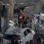 Israeli Emergency Service Confirms 5 Dead, Dozens Hurt in Iranian Missile Strikes