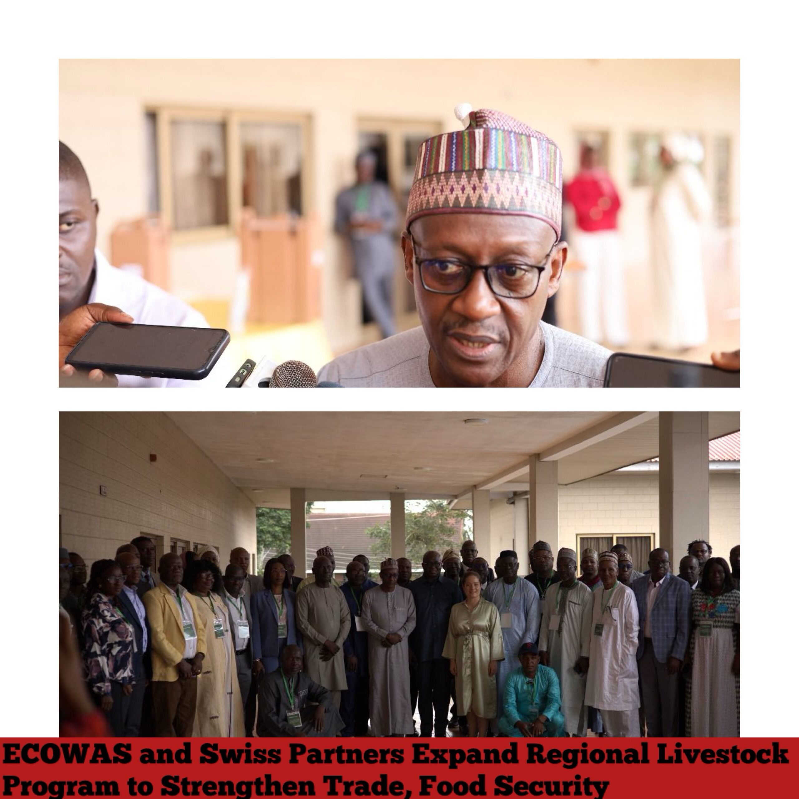 ECOWAS and Swiss Partners Expand Regional Livestock Program to Strengthen Trade,Food Security