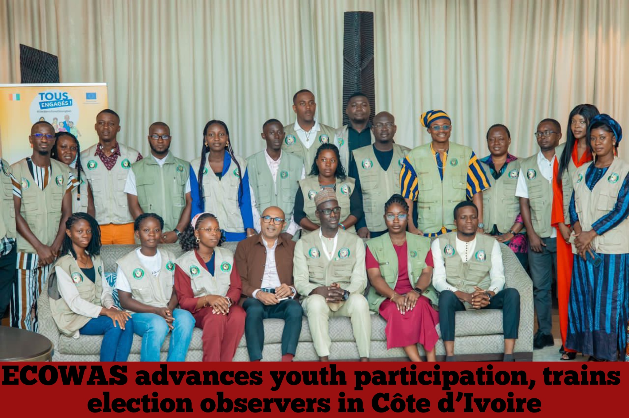 ECOWAS advances youth participation, trains election observers in Côte d’Ivoire