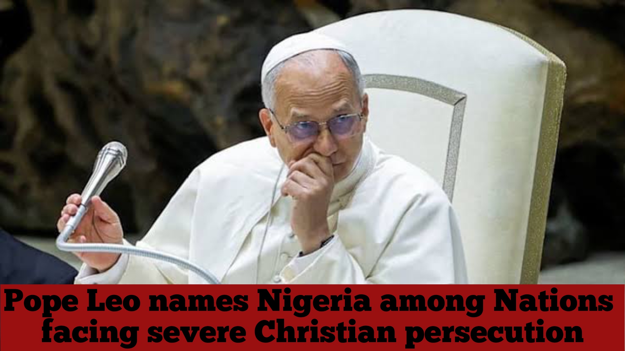 Pope Leo names Nigeria among Nations facing severe Christian persecution