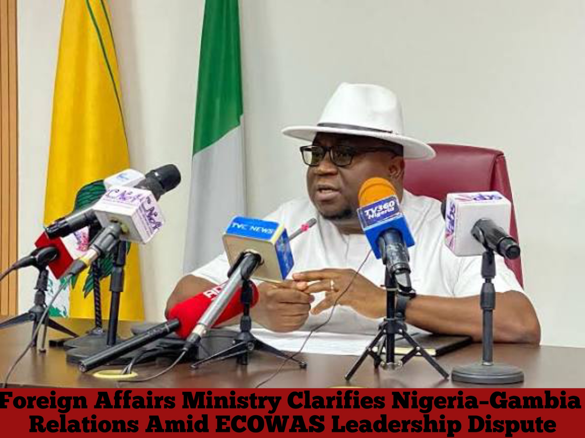 Foreign Affairs Ministry Clarifies Nigeria–Gambia Relations Amid ECOWAS Leadership Dispute