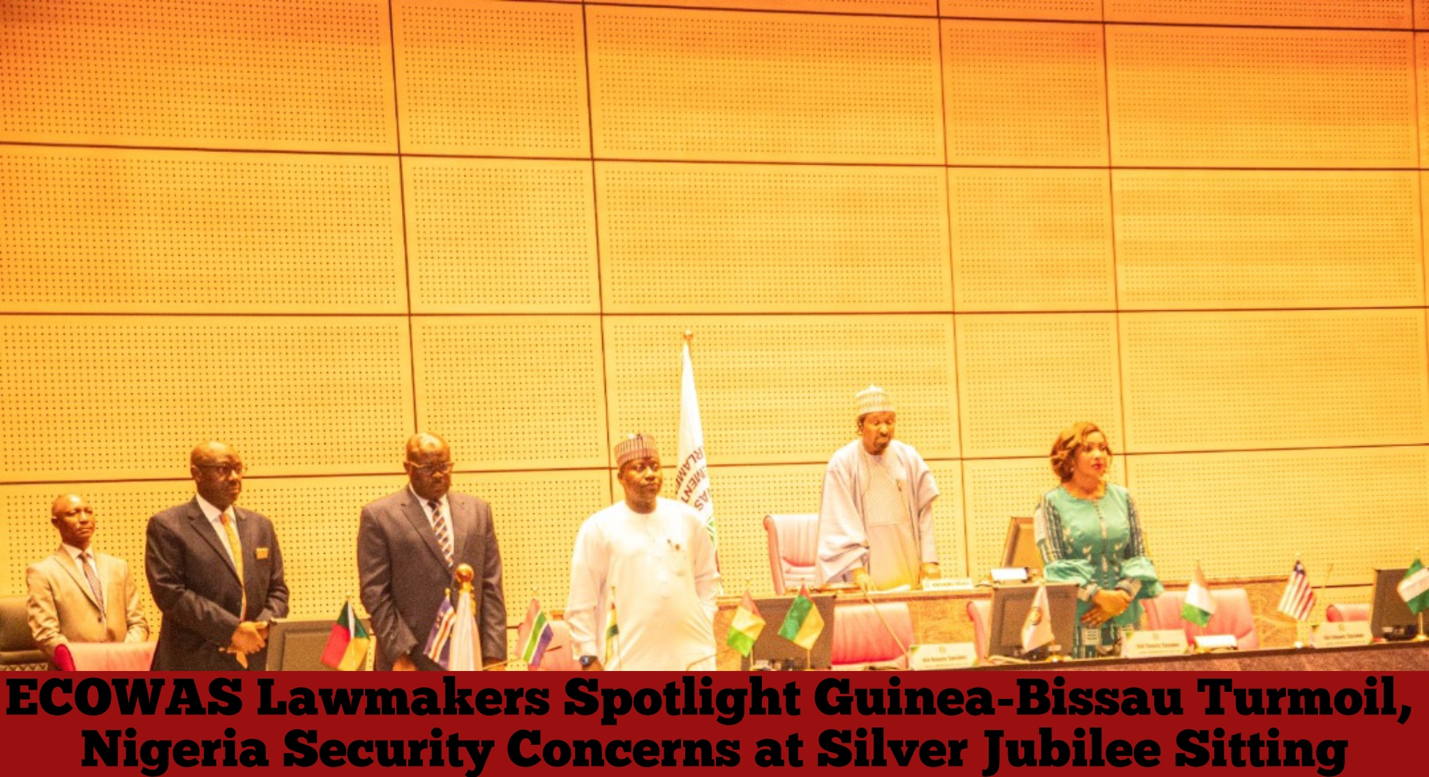 ECOWAS Lawmakers Spotlight Guinea-Bissau Turmoil, Nigeria Security Concerns at Silver Jubilee Sitting