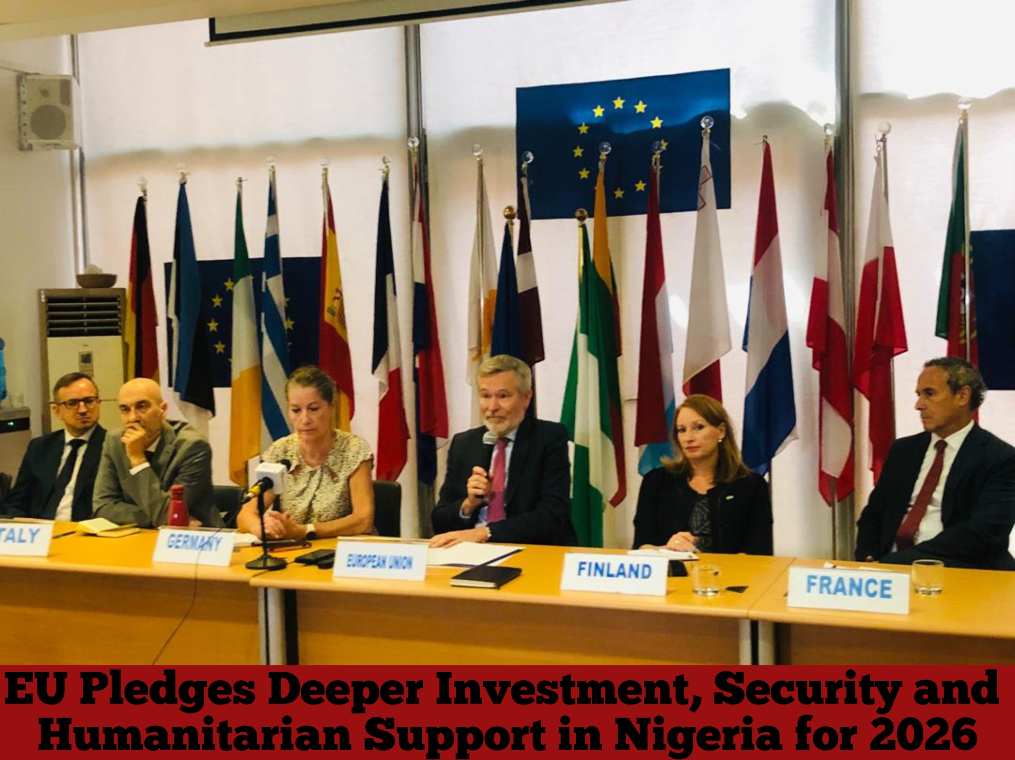 EU Pledges Deeper Investment, Security and Humanitarian Support in Nigeria for 2026