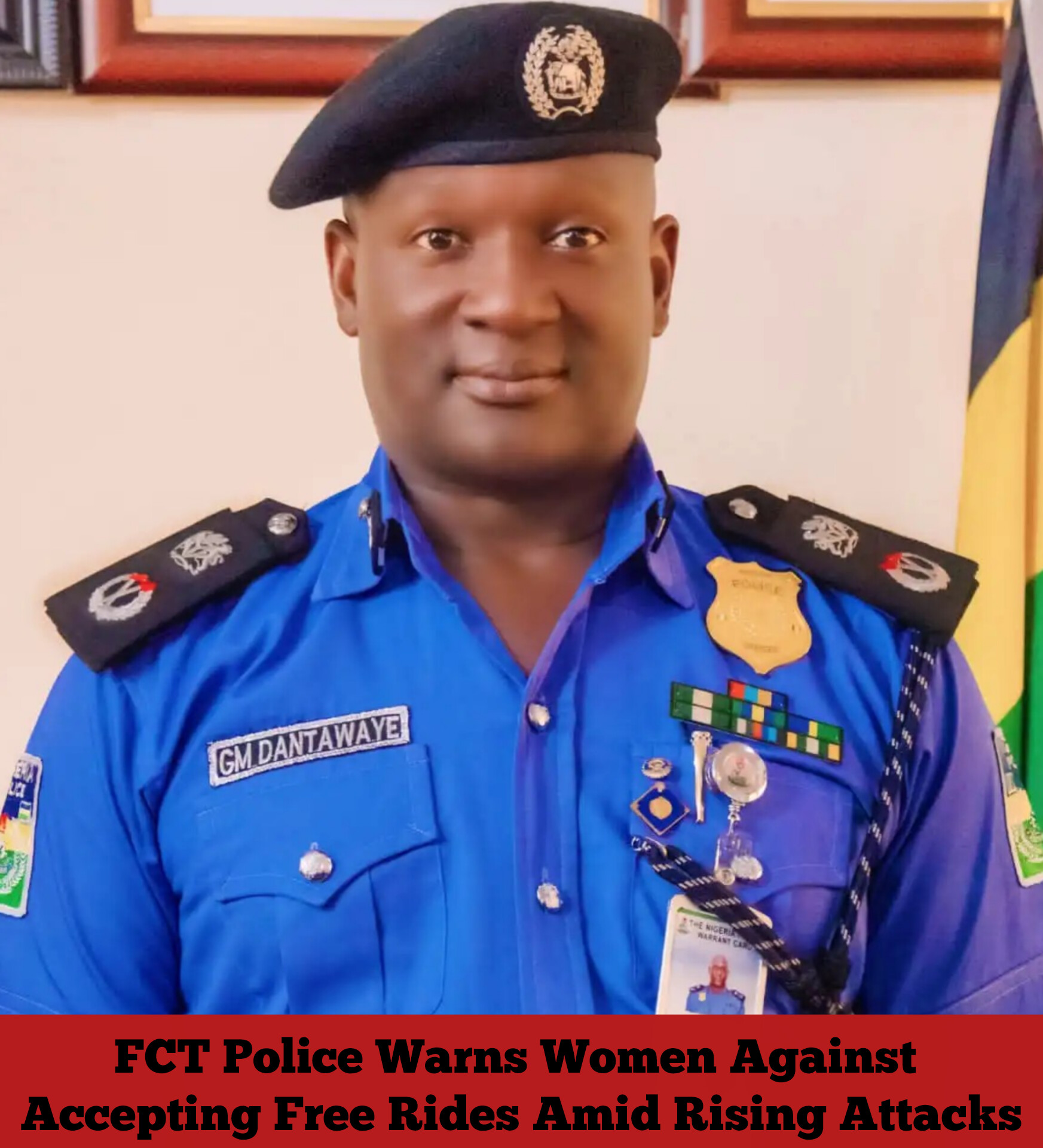 FCT Police Warns Women Against Accepting Free Rides Amid Rising Attacks