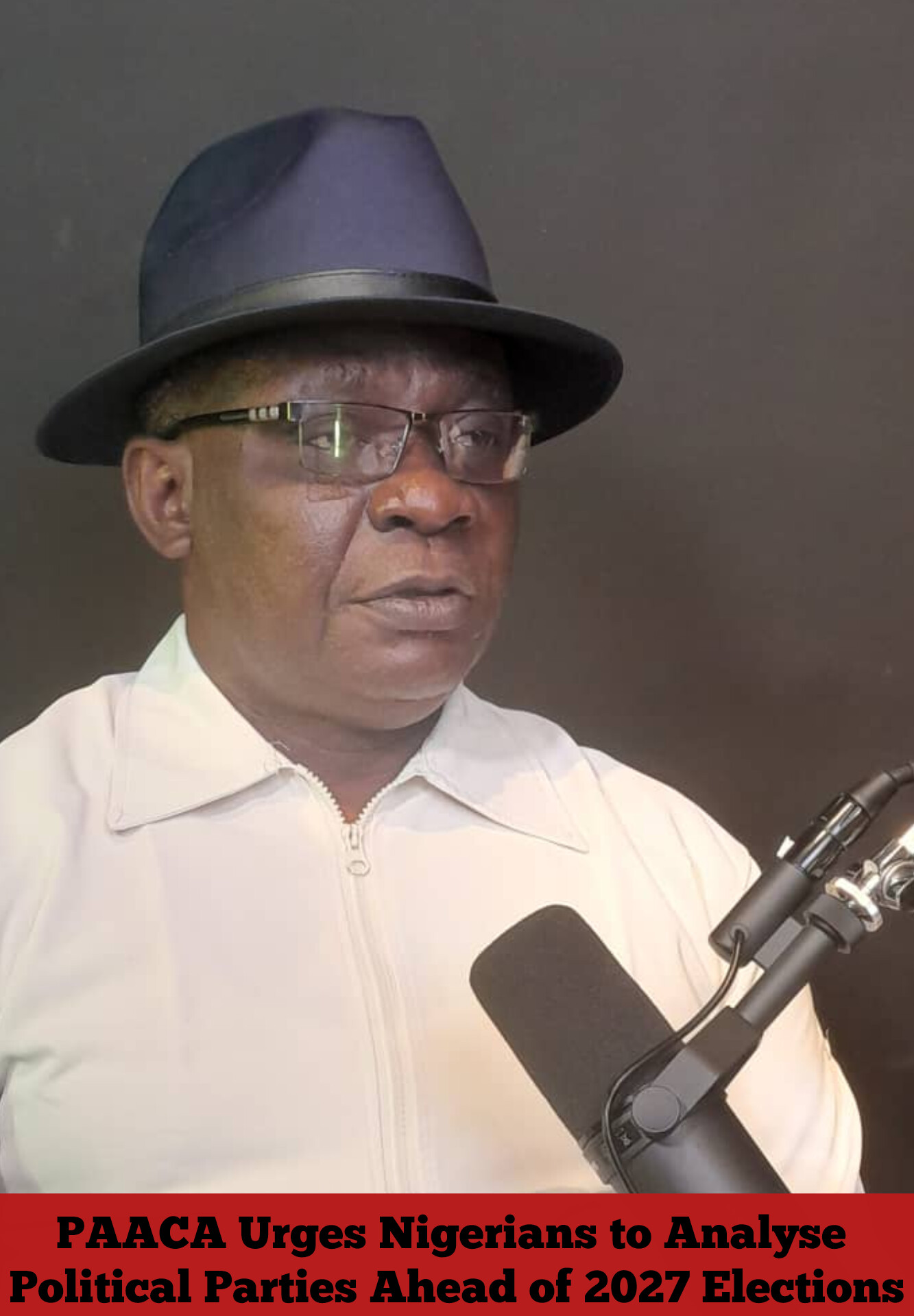 PAACA Urges Nigerians to Analyse Political Parties Ahead of 2027 Elections