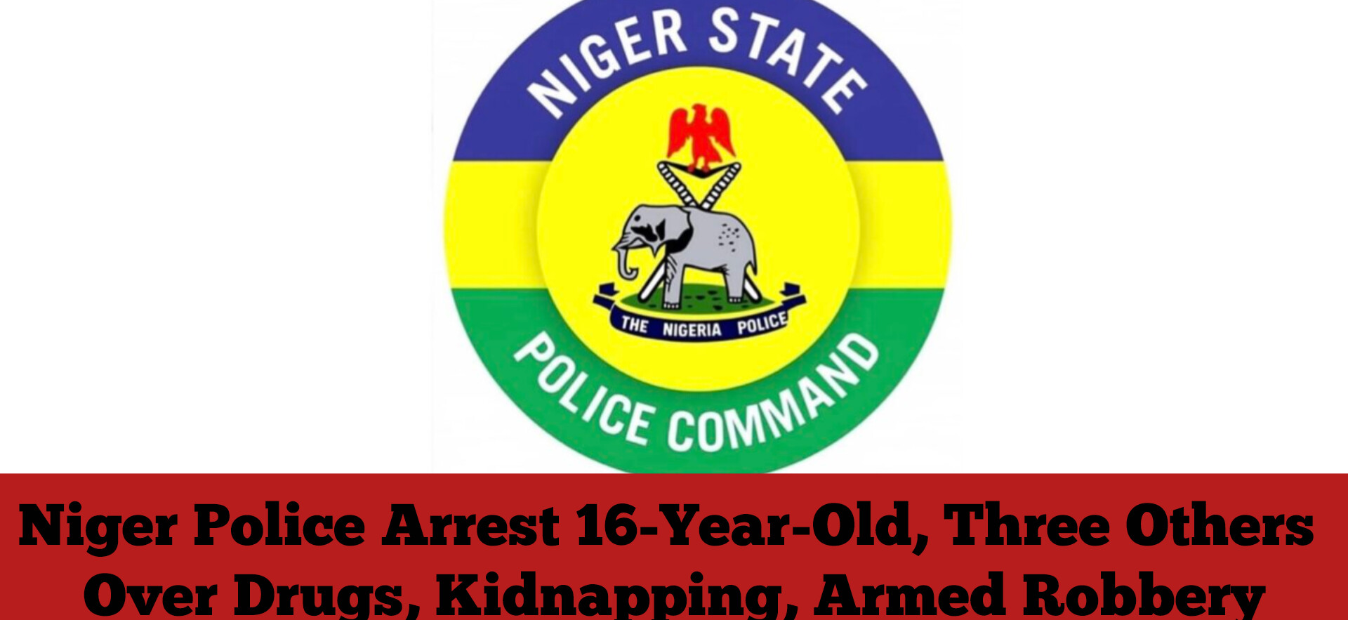 Niger Police Arrest 16-Year-Old, Three Others Over Drugs, Kidnapping, Armed Robbery
