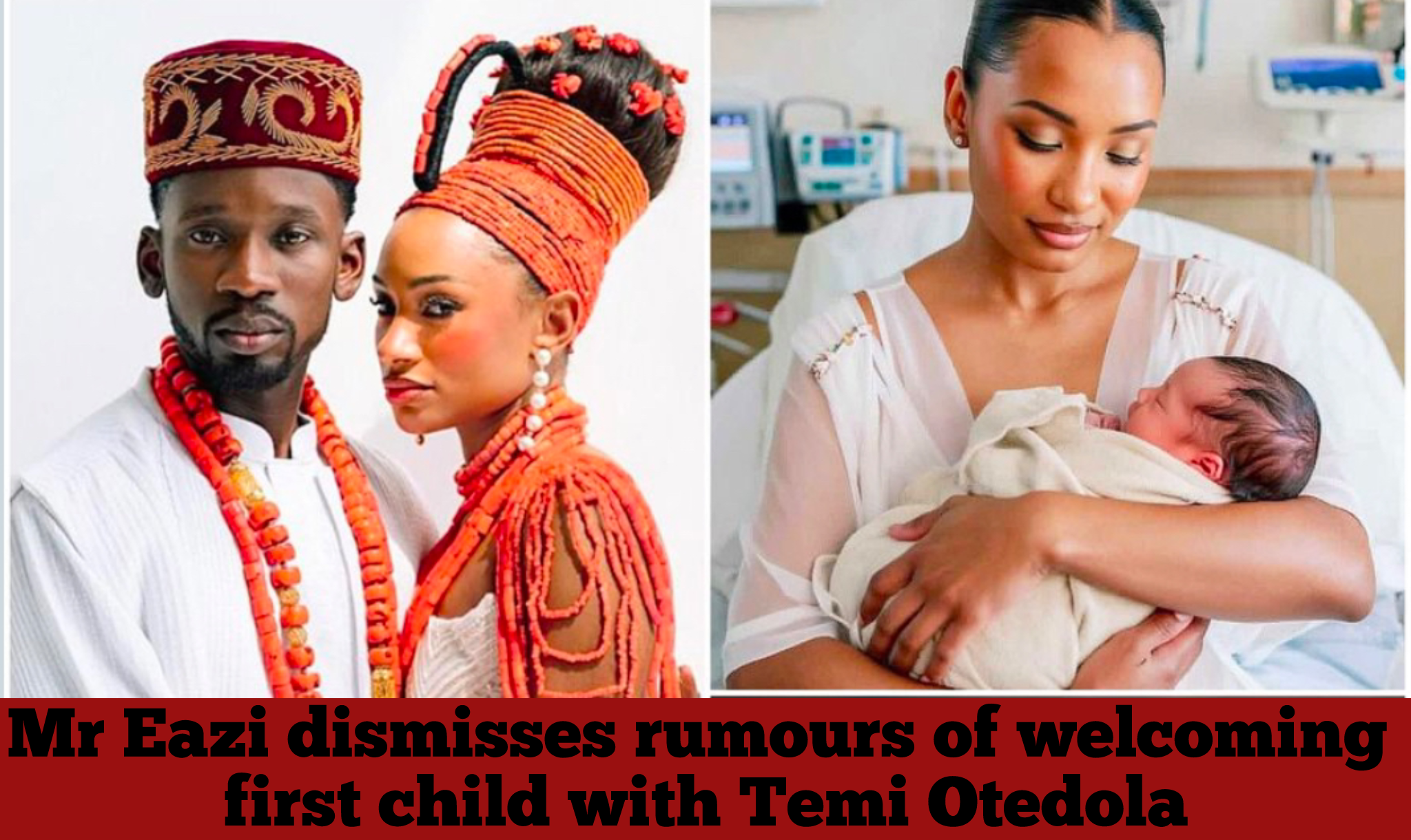 Mr Eazi dismisses rumours of welcoming first child with Temi Otedola