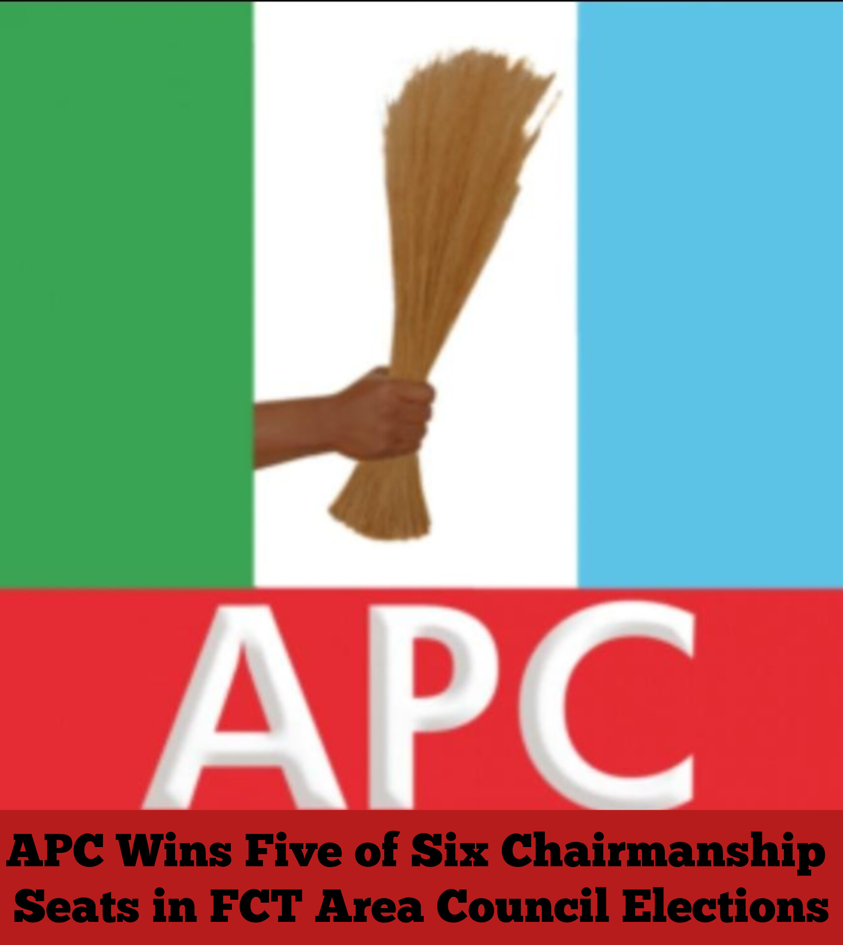 APC Wins Five of Six Chairmanship Seats in FCT Area Council Elections