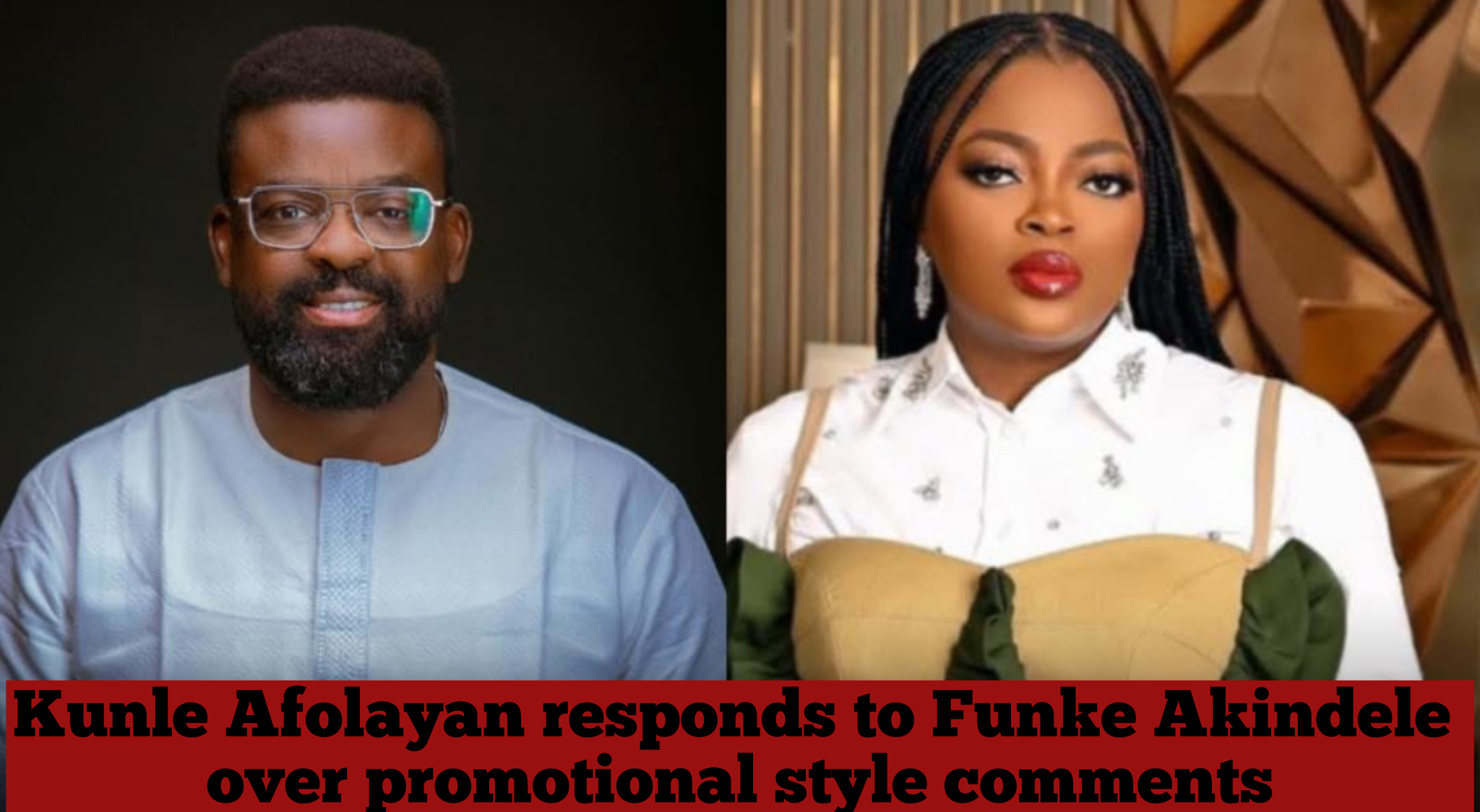 Kunle Afolayan responds to Funke Akindele over promotional style comments