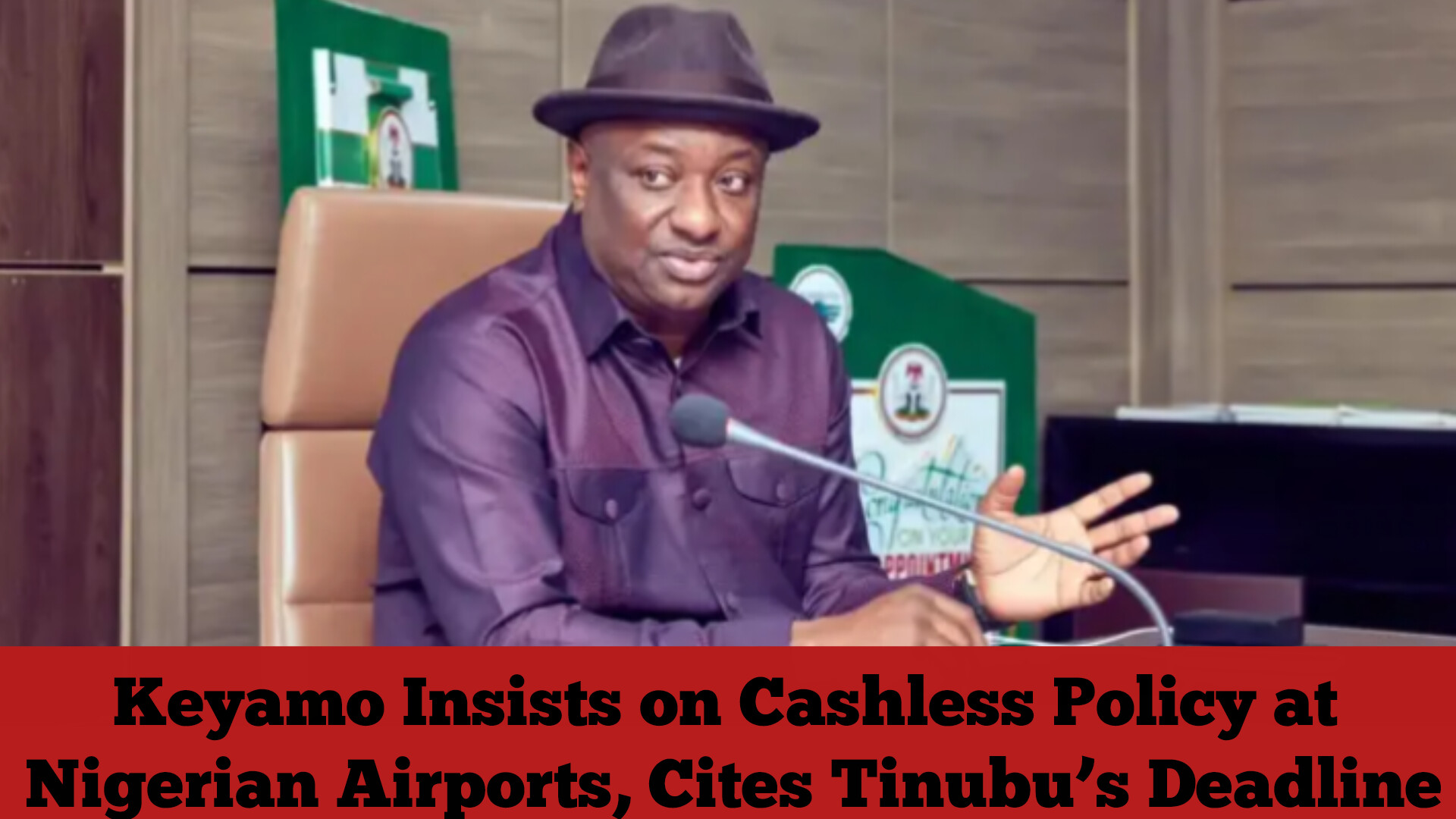 Keyamo Insists on Cashless Policy at Nigerian Airports, Cites Tinubu’s Deadline
