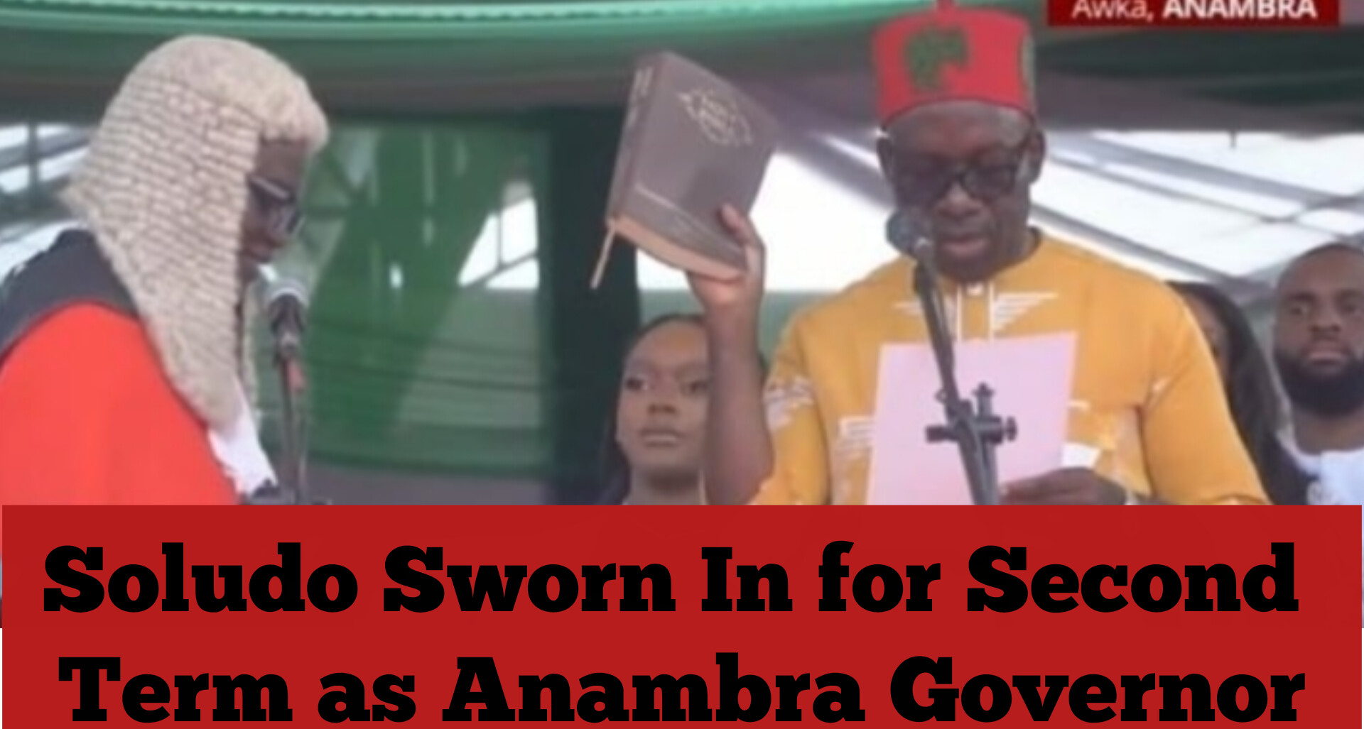 Soludo Sworn In for Second Term as Anambra Governor