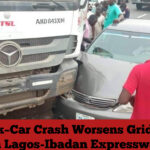 Truck–Car Crash Worsens Gridlock on Lagos-Ibadan Expressway