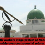 Health workers stage protest at National Assembly over controversial reform bills