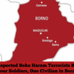 Suspected Boko Haram Terrorists Kill Four Soldiers, One Civilian in Borno