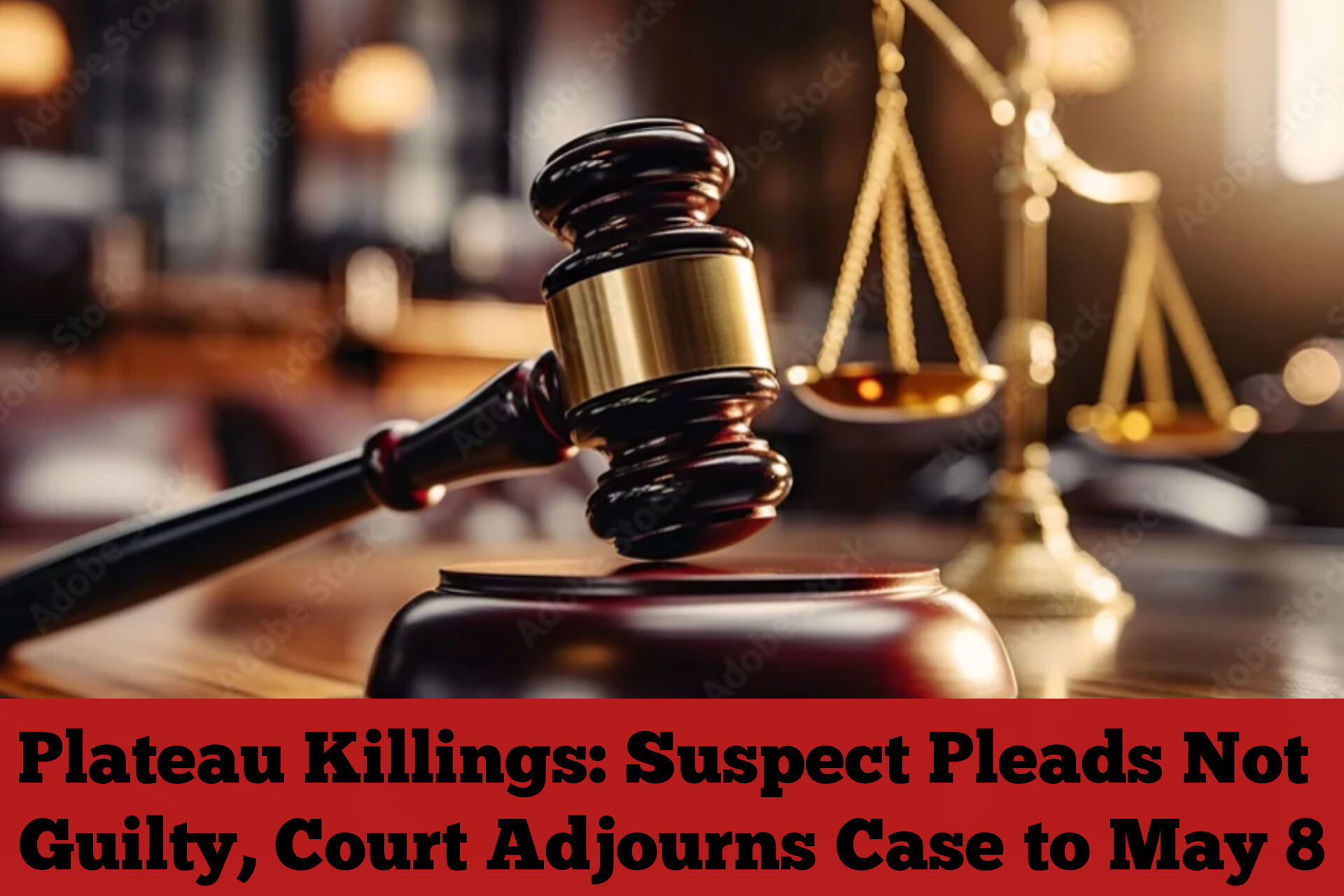 Plateau Killings: Suspect Pleads Not Guilty, Court Adjourns Case to May 8