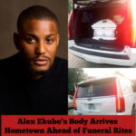 Alex Ekubo's Body Arrives Hometown Ahead of Funeral Rites