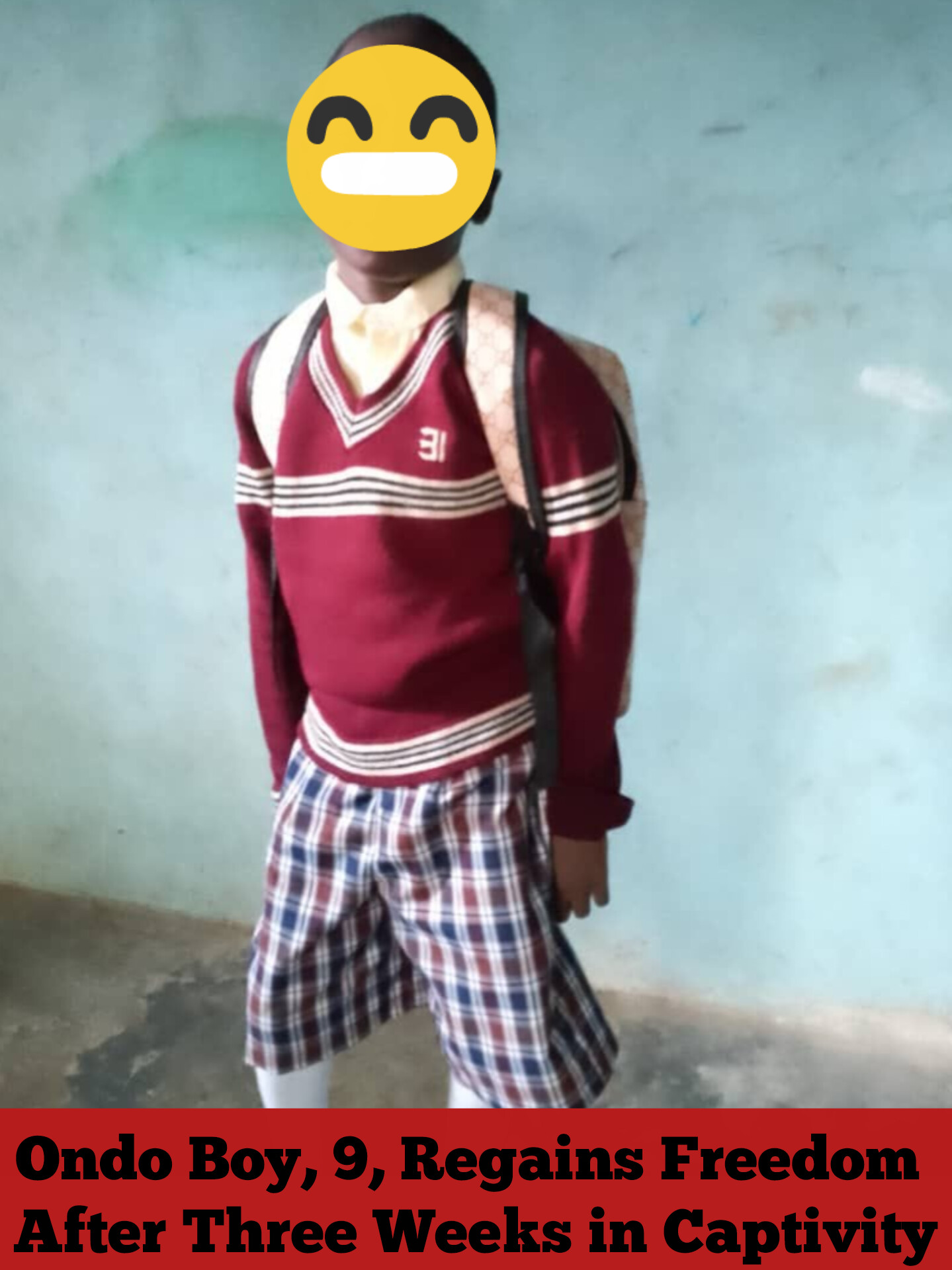 Ondo Boy, 9, Regains Freedom After Three Weeks in Captivity