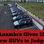 Anambra Gives 10 New SUVs to Judges