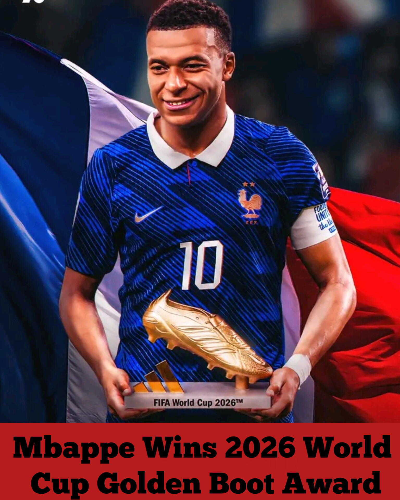 Mbappe Wins 2026 World Cup Golden Boot Award