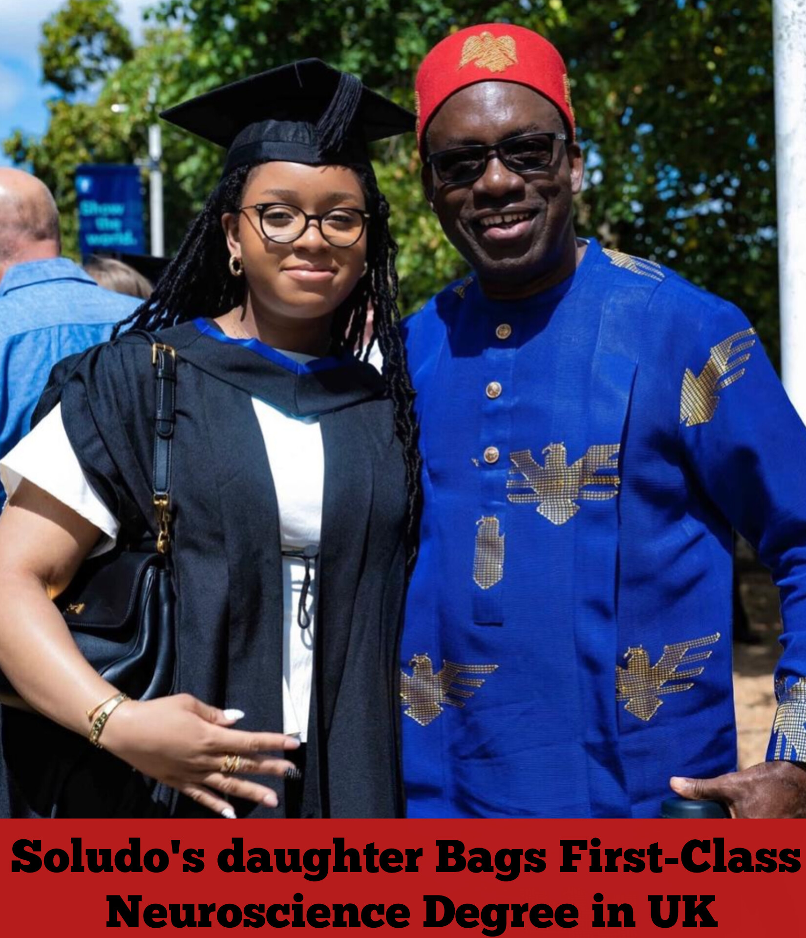 Soludo's daughter Bags First-Class Neuroscience Degree in UK