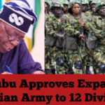 Tinubu Approves Expands Nigerian Army to 12 Divisions