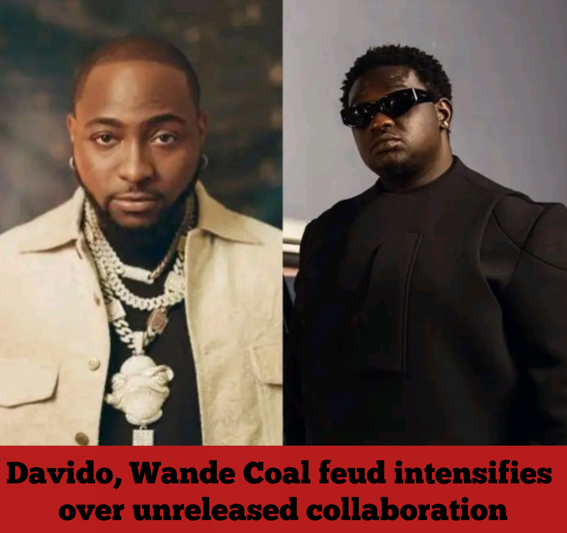 Davido, Wande Coal feud intensifies over unreleased collaboration