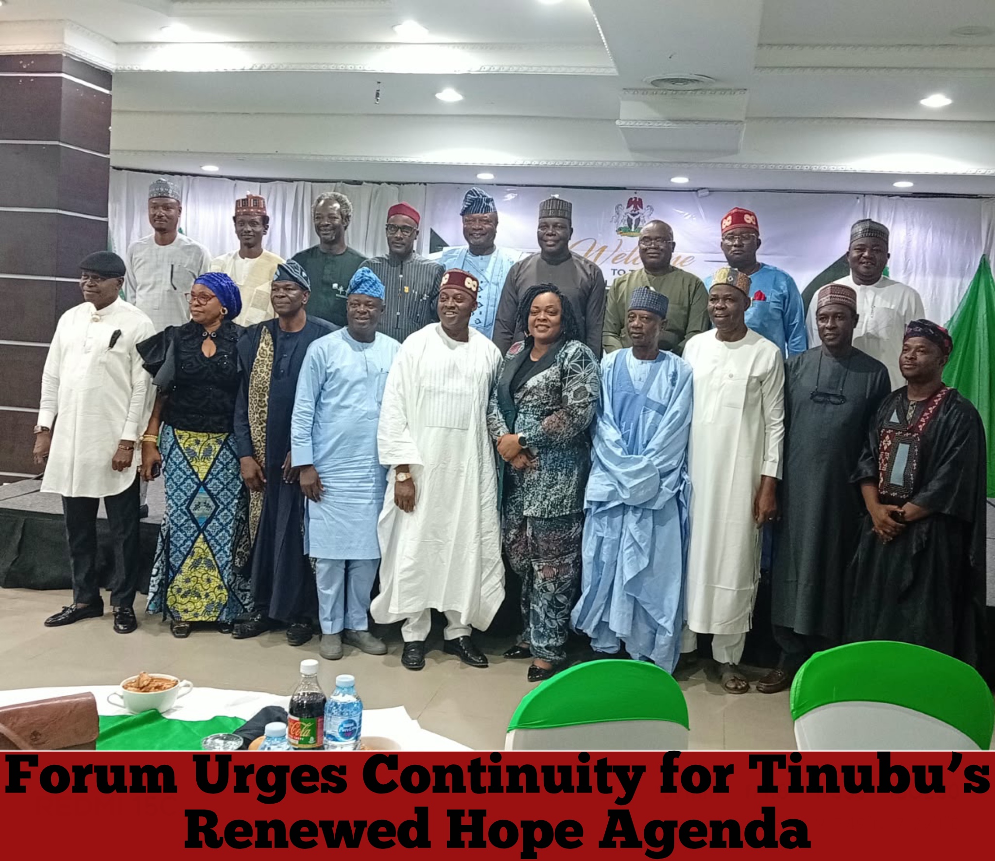 Forum Urges Continuity for Tinubu’s Renewed Hope Agenda