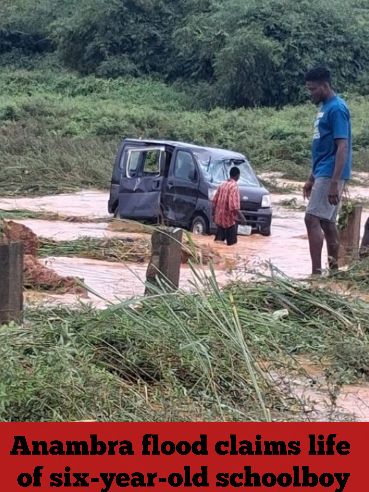 Anambra flood claims life of six-year-old schoolboy
