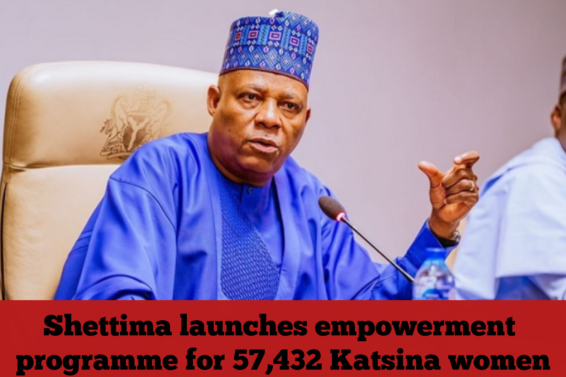 Shettima launches empowerment programme for 57,432 Katsina women