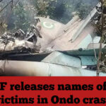 NAF releases names of 25 victims in Ondo crash