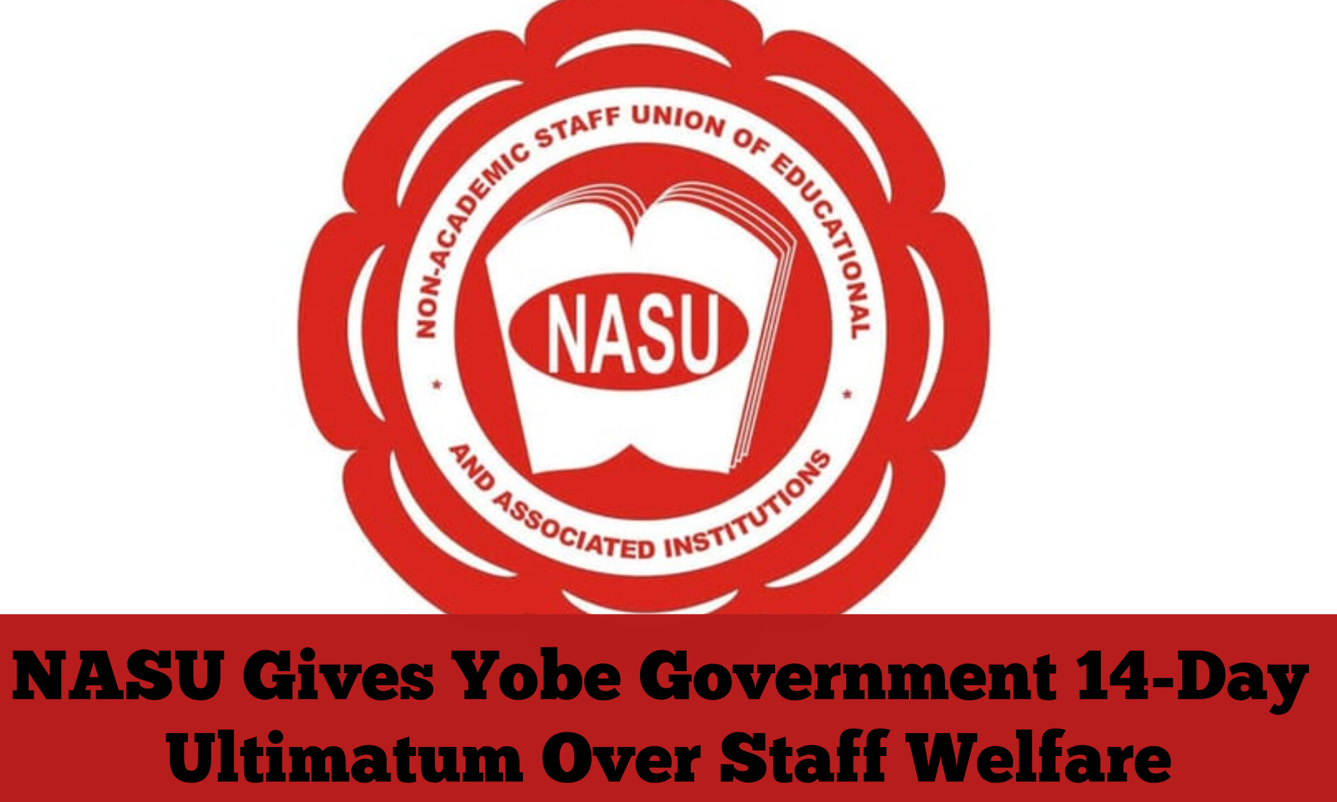 NASU Gives Yobe Government 14-Day Ultimatum Over Staff Welfare
